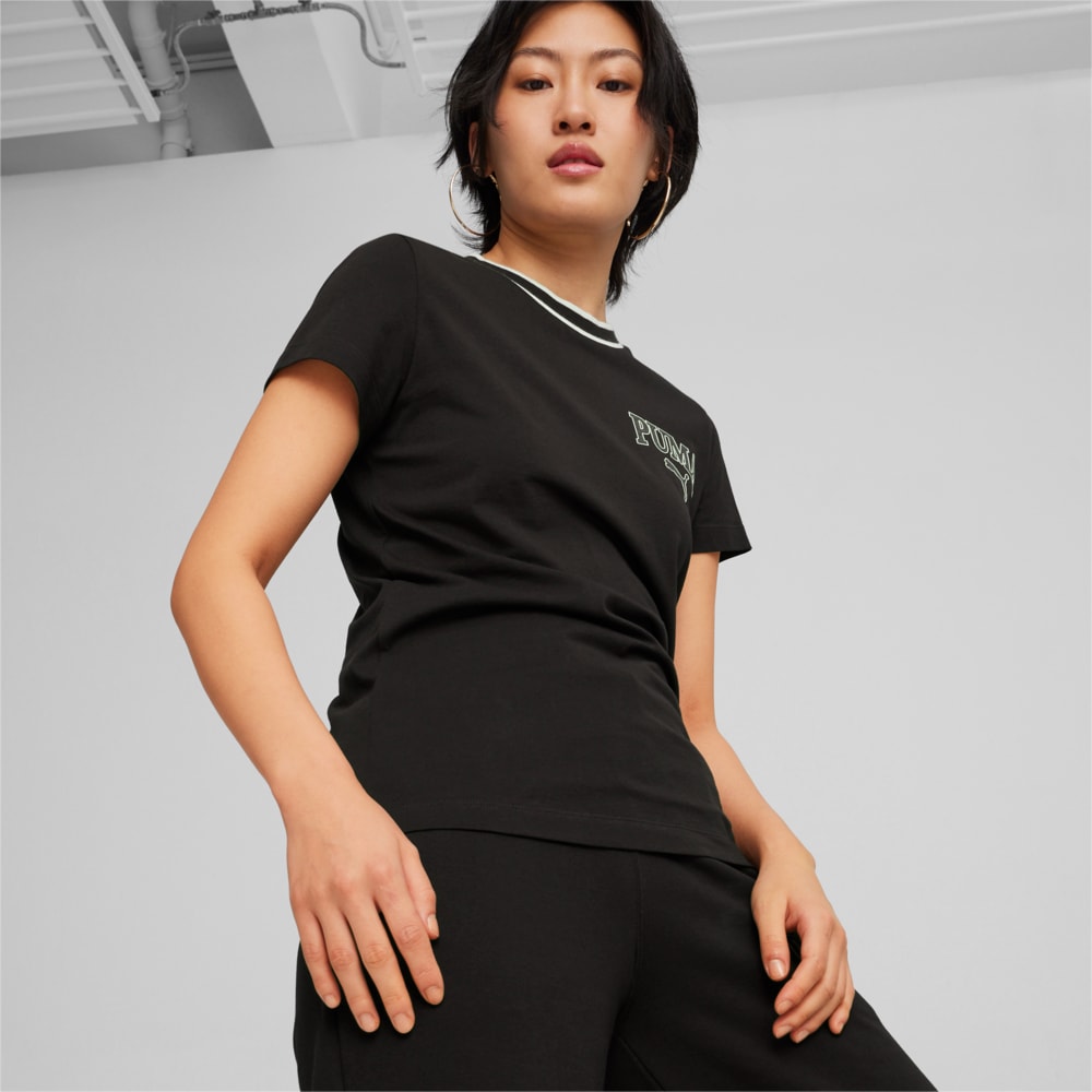 Изображение Puma Футболка PUMA SQUAD Women's Tee #2: Puma Black