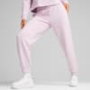 Изображение Puma Штаны ESS+ Small Logo Women's High-Waisted Pants #1: Grape Mist