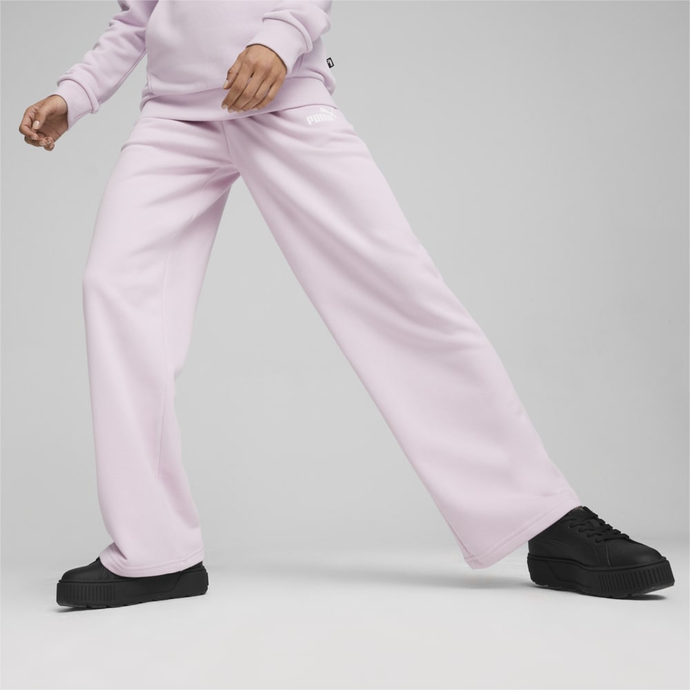 Изображение Puma Штаны ESS+ Straight Leg Women's Pants #1: Grape Mist
