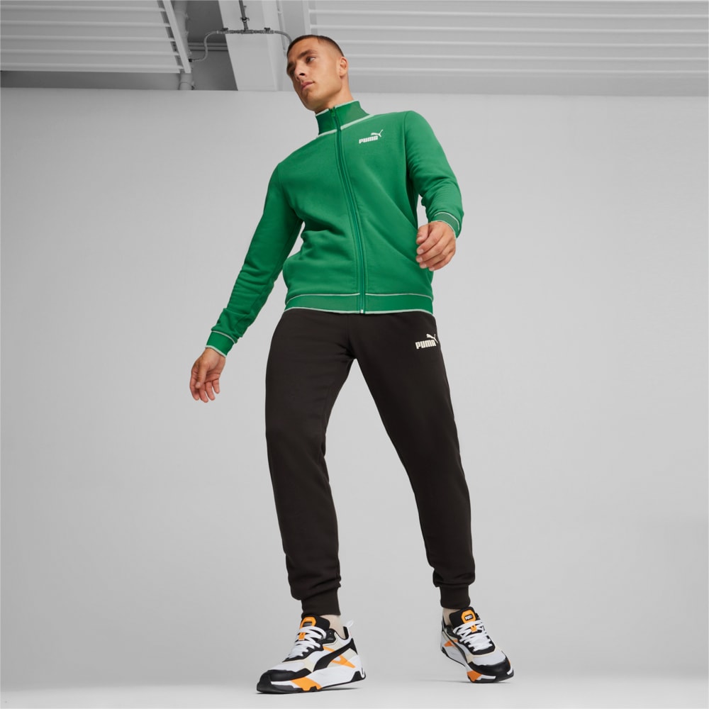 Green puma tracksuit mens store