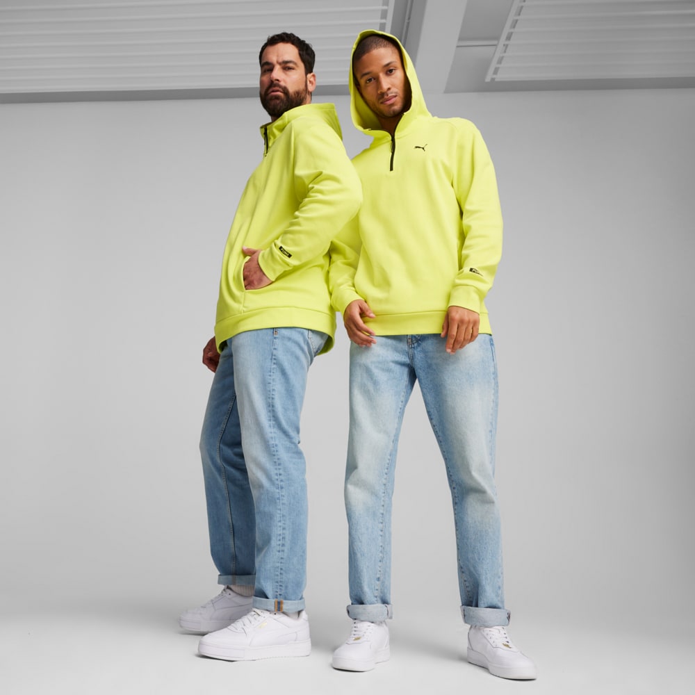 Изображение Puma Худи RAD/CAL Men's Half-Zip #1: Lime Sheen