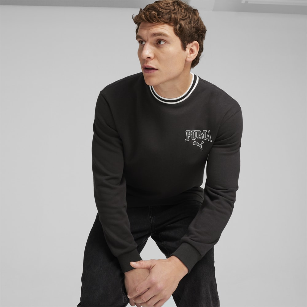 Изображение Puma Свитшот PUMA SQUAD Men's Sweatshirt #1: Puma Black