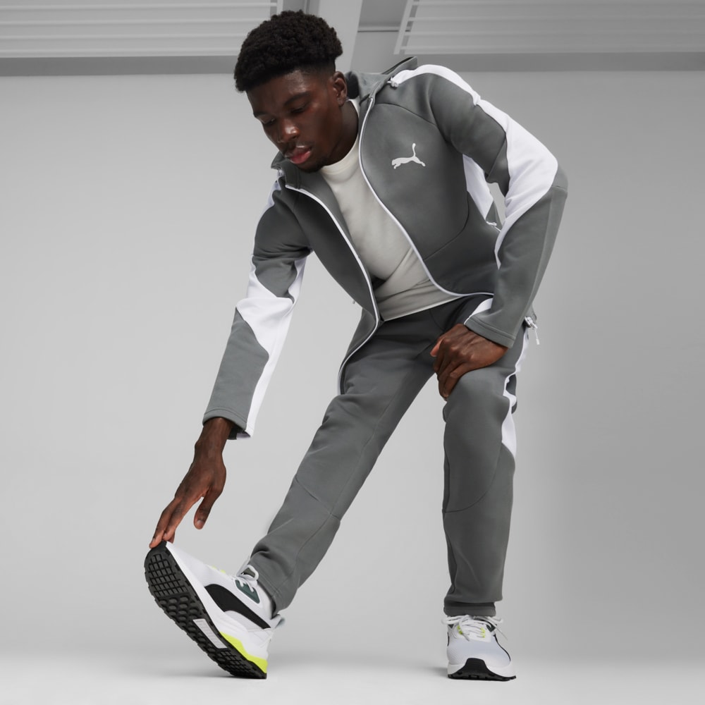 Зображення Puma Толстовка EVOSTRIPE Men's Full-Zip Hoodie #2: Mineral Gray