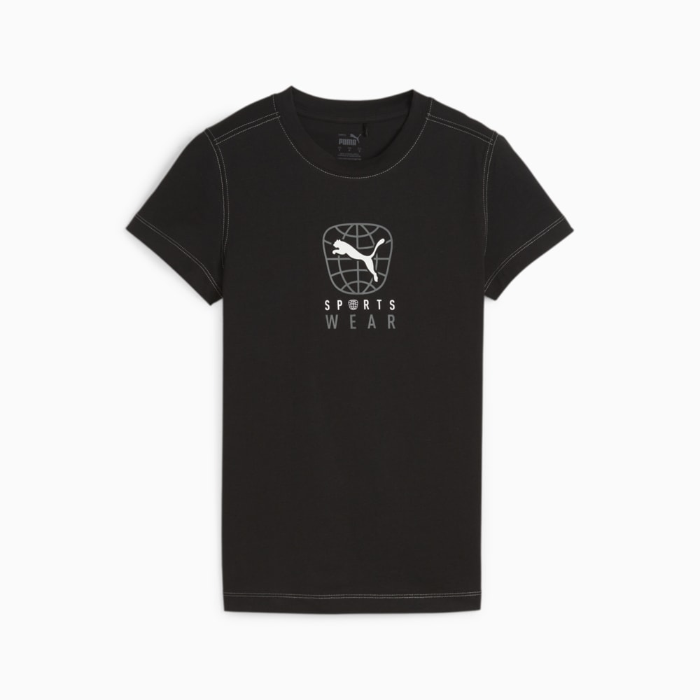 Зображення Puma Футболка BETTER SPORTSWEAR Women's Tee #1: Puma Black