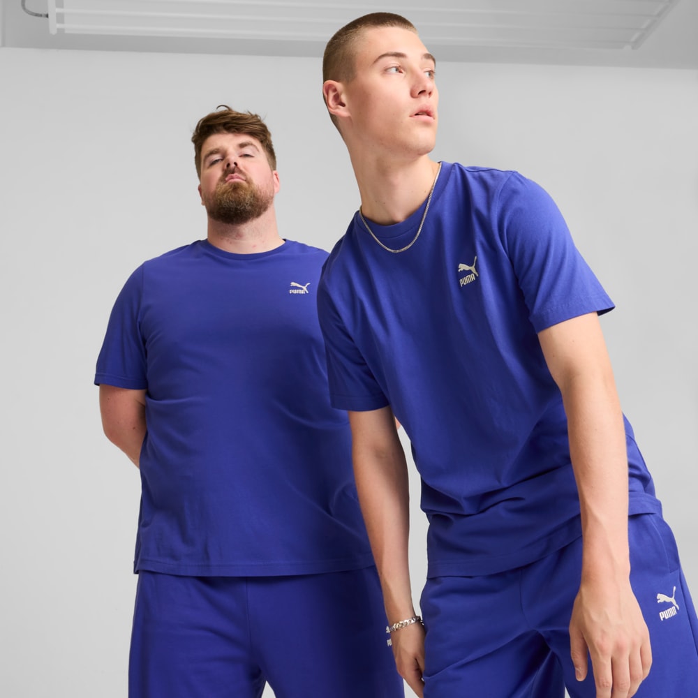 Изображение Puma Футболка CLASSICS Small Logo Men's Tee #1: Lapis Lazuli