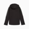 Изображение Puma Детская кофта EVOSTRIPE Youth Full-Zip Hoodie #5: Puma Black