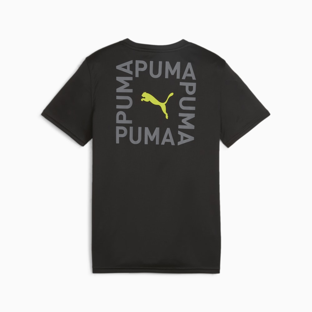 Изображение Puma Детская футболка PUMA FIT Youth Tee #2: Puma Black