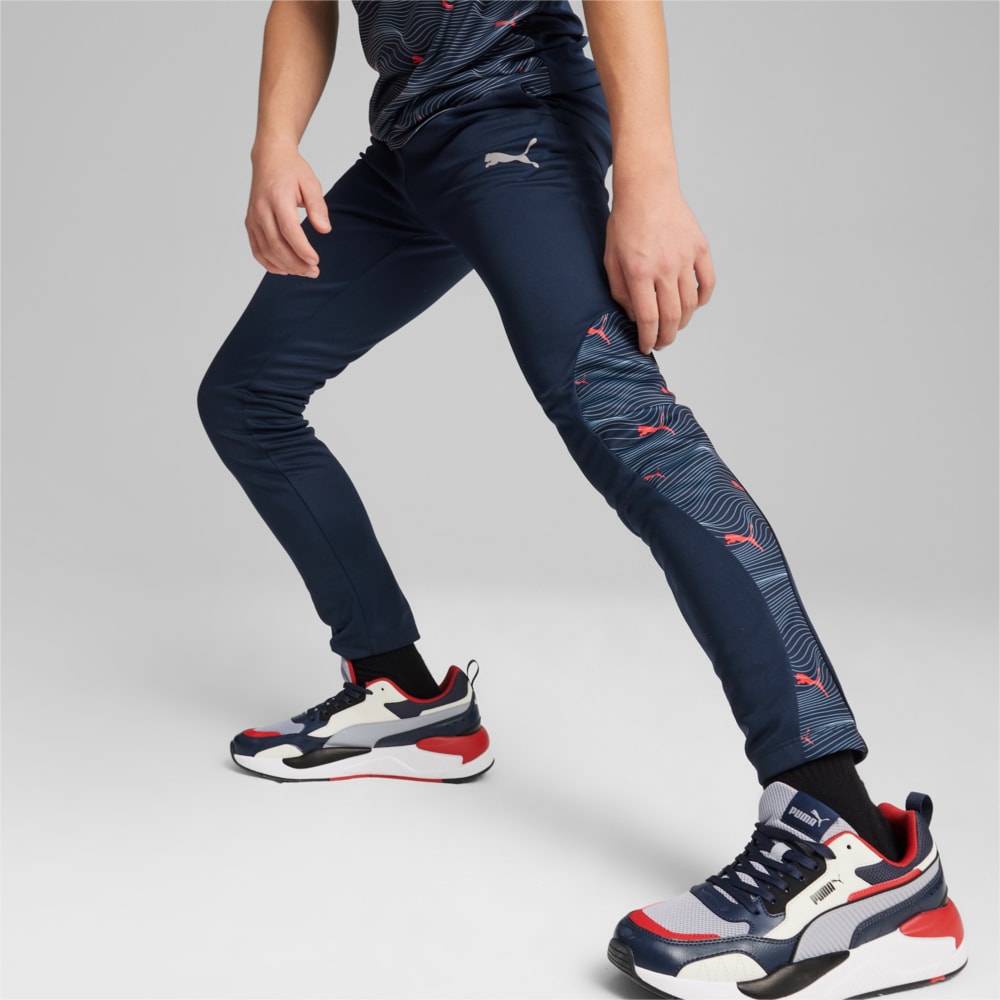 Изображение Puma Детские штаны ACTIVE SPORTS Youth Sweatpants #1: Club Navy