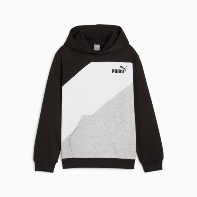 Image PUMA Moletom com Capuz PUMA POWER Colorblock Juvenil