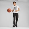 Изображение Puma Детская футболка BASKETBALL BLUEPRINT Youth Tee #3: Puma White