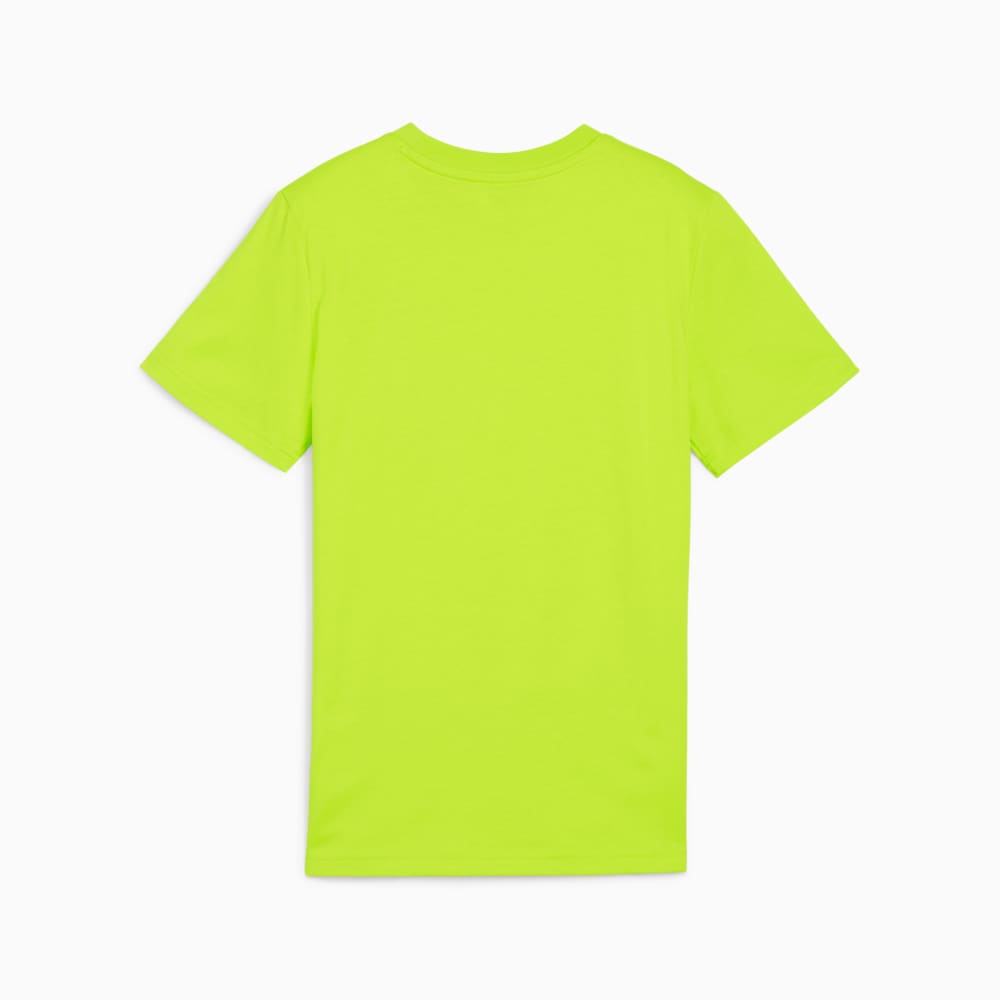 Зображення Puma Дитяча футболка BASKETBALL BLUEPRINT Youth Tee #2: Lime Pow