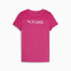Изображение Puma Детская футболка PUMA FIT Youth Tee #1: Garnet Rose