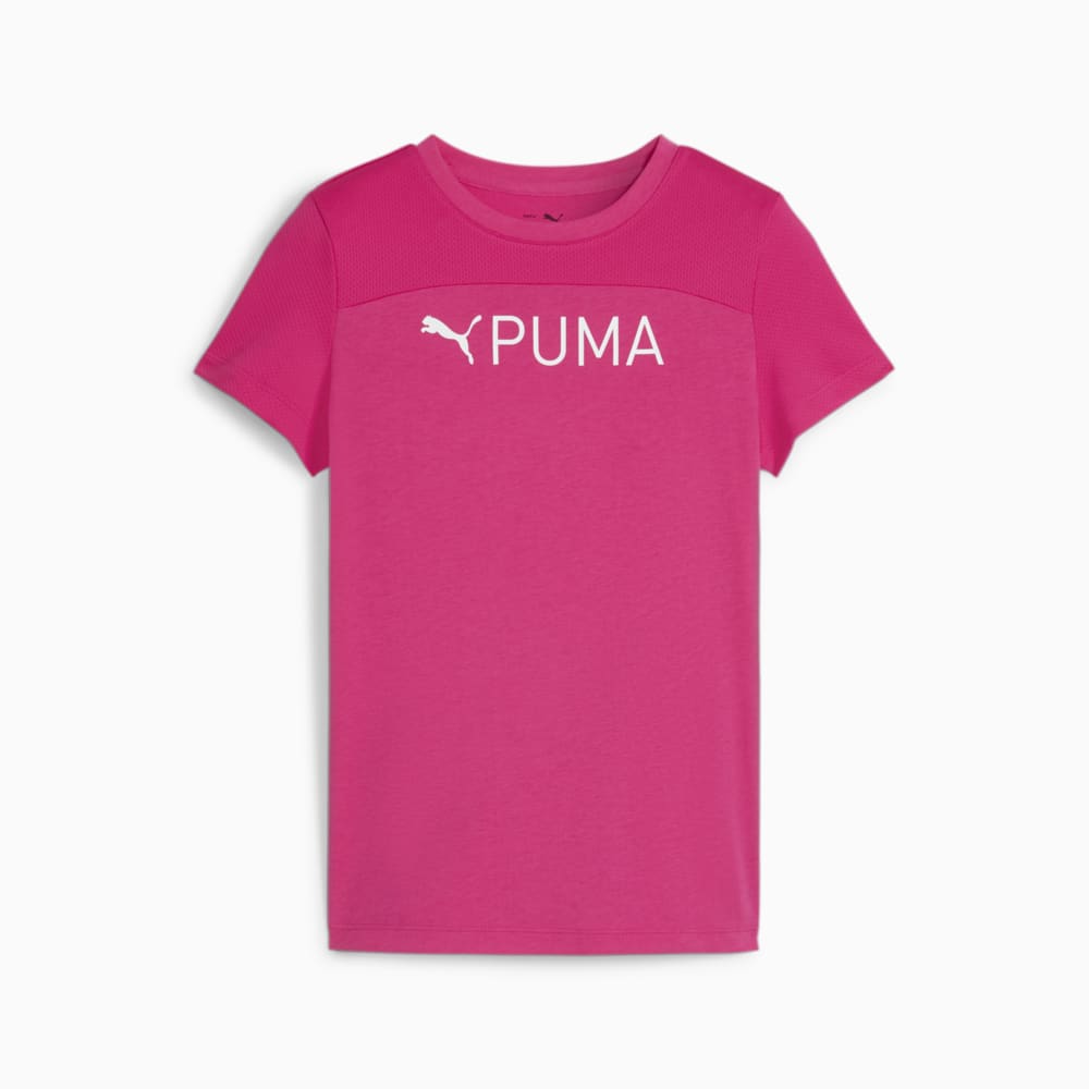 Зображення Puma Дитяча футболка PUMA FIT Youth Tee #1: Garnet Rose