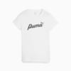 Изображение Puma Футболка ESS+ Women's Script Tee #6: Puma White