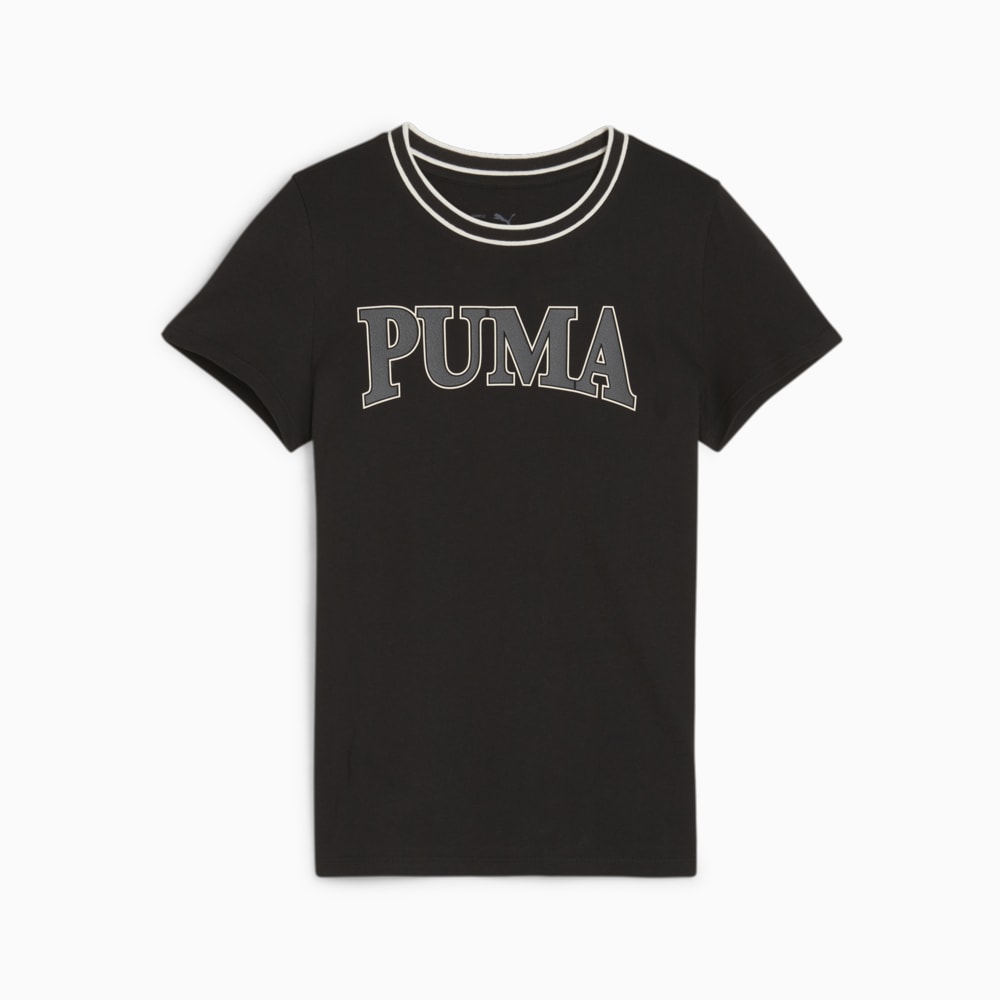Изображение Puma Детская футболка PUMA SQUAD Youth Tee #1: Puma Black