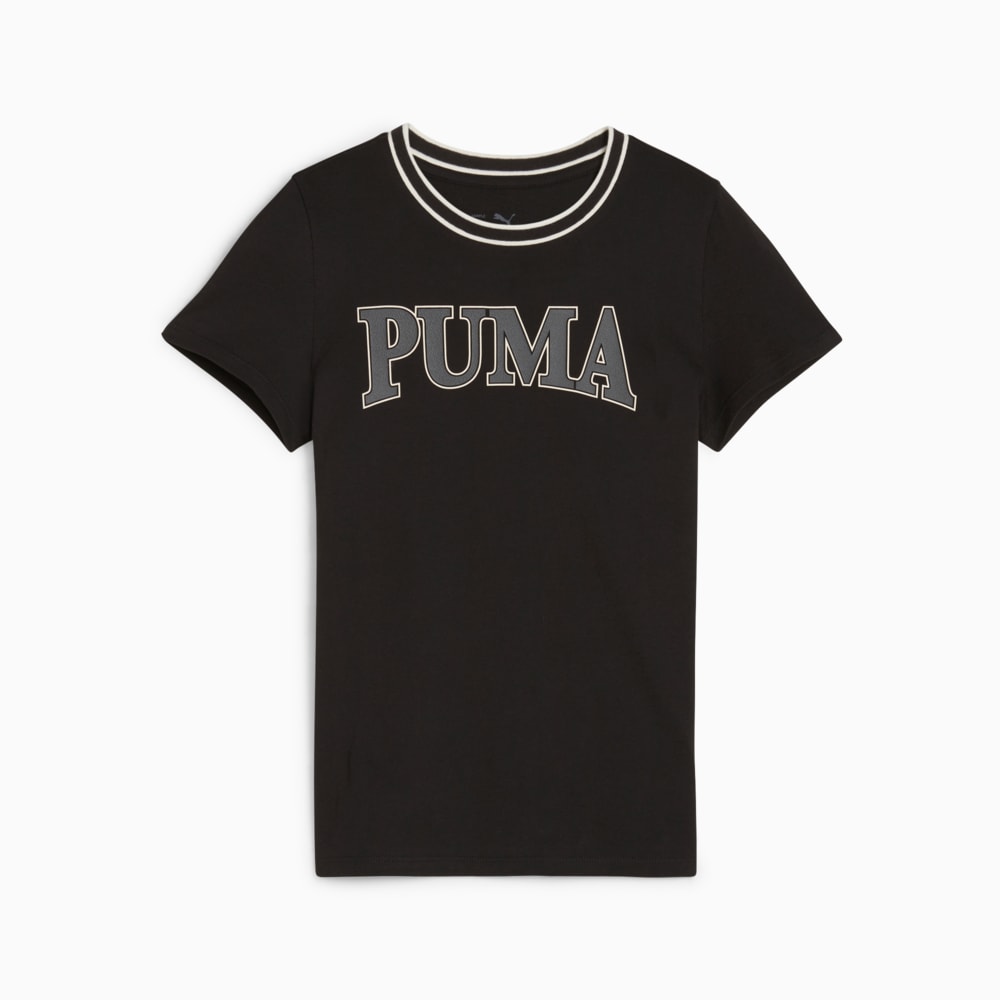 Изображение Puma Детская футболка PUMA SQUAD Youth Tee #1: Puma Black