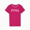 Изображение Puma Детская футболка PUMA SQUAD Youth Tee #4: Garnet Rose
