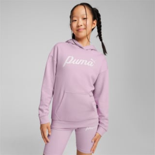 Изображение Puma Детское худи ESS+ Script Youth Hoodie