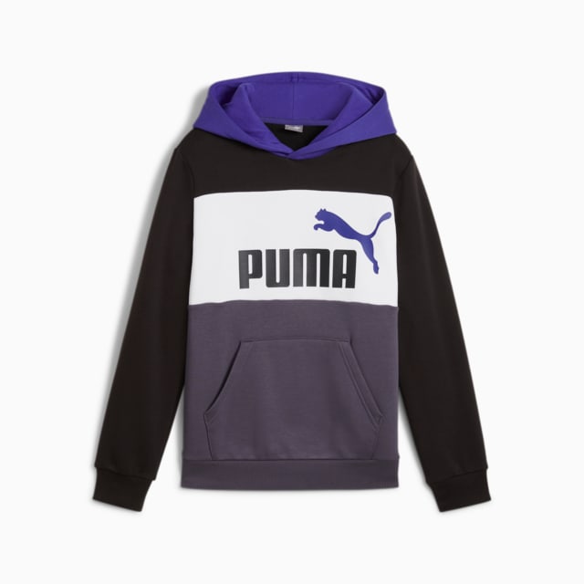 Imagen PUMA Polerón con capucha juvenil ESS BLOCK