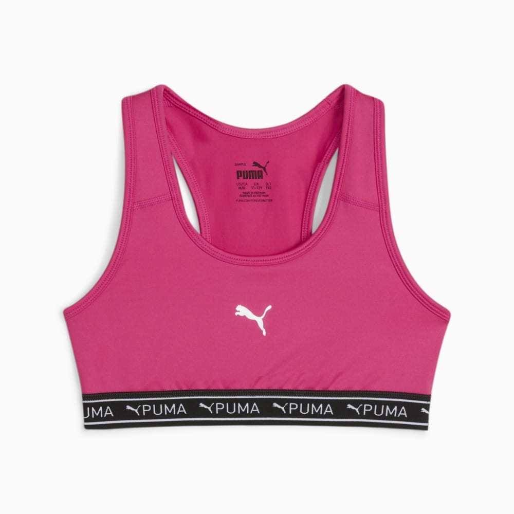 Изображение Puma Детское бра PUMA STRONG Youth Bra #1: Garnet Rose