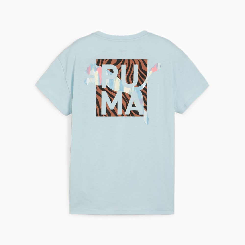 Imagen PUMA Polera Boyfriend ANIMAL REMIX para niña #2