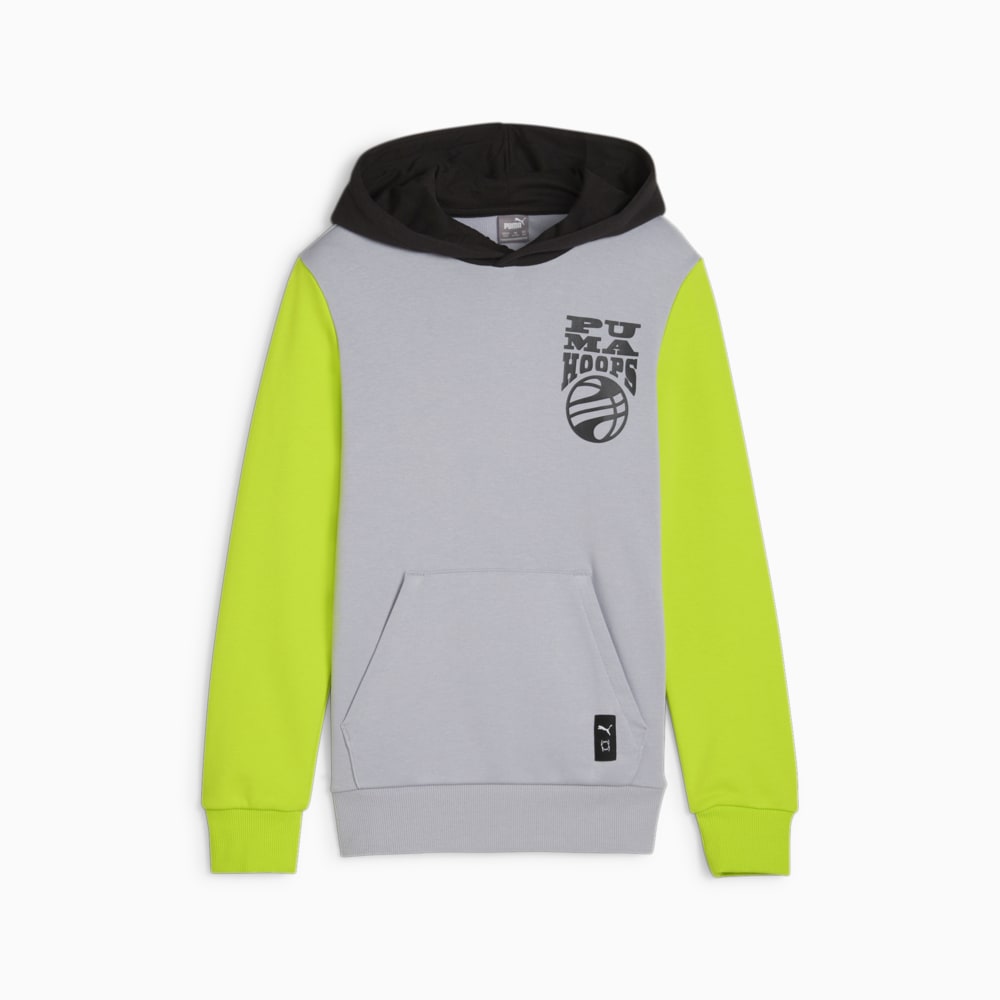 Зображення Puma Дитяче худі BASKETBALL BLUEPRINT Youth Hoodie #1: Gray Fog