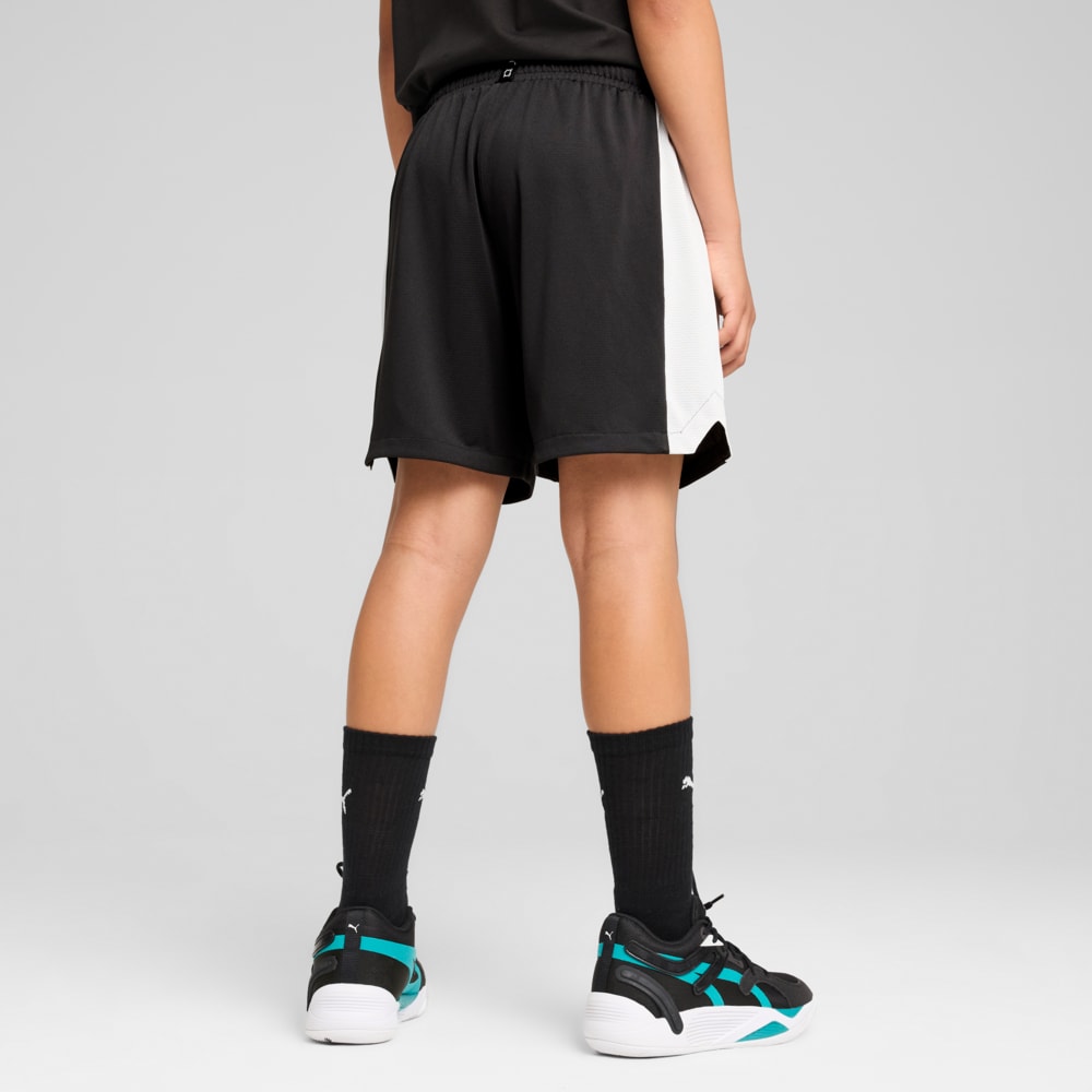 Зображення Puma Дитячі шорти Blueprint Youth Basketball Sweatpants #2: Puma Black-Puma White