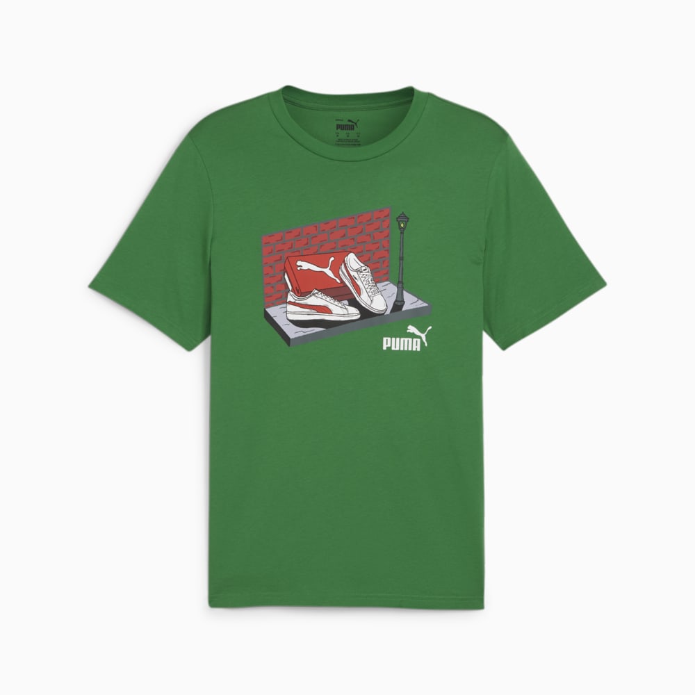 Зображення Puma Футболка GRAPHICS Sneaker Box Men's Tee #1: Archive Green