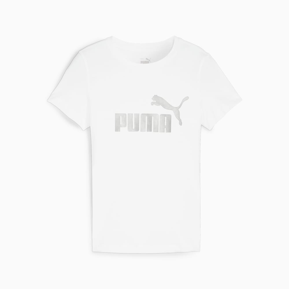 Изображение Puma Детская футболка GRAPHICS Color Shift Girls' Tee #1: Puma White