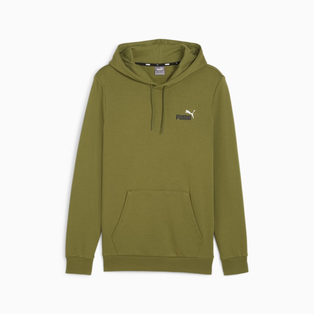 Зображення Puma Худі ESS+ Small Logo Men's Hoodie #1: Olive Green