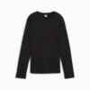 Изображение Puma Лонгслив ESS ELEVATED Long Sleeve Top Women #1: Puma Black