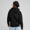 Изображение Puma Худи ESS+ Script Hoodie Women #4: PUMA Black-white rubber