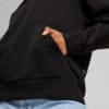 Изображение Puma Худи ESS+ Script Hoodie Women #5: PUMA Black-white rubber