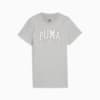 Изображение Puma Футболка PUMA SQUAD Graphic Tee Women #4: light gray heather