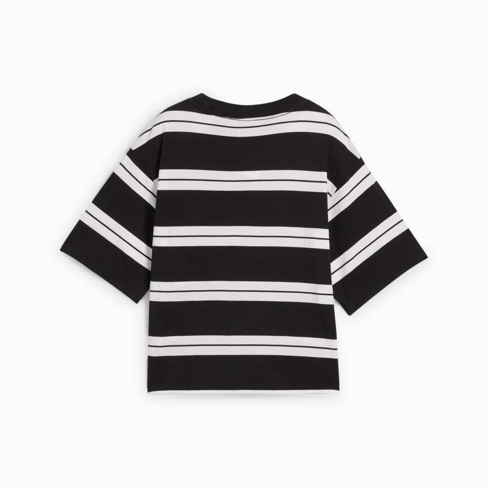 Зображення Puma Футболка PUMA SQUAD Striped Tee Women #2: Puma Black