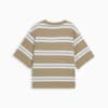 Изображение Puma Футболка PUMA SQUAD Striped Tee Women #5: Oak Branch
