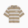 Изображение Puma Футболка PUMA SQUAD Striped Tee Women #4: Oak Branch