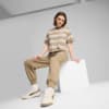Изображение Puma Футболка PUMA SQUAD Striped Tee Women #3: Oak Branch