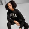 Зображення Puma Світшот PUMA SQUAD Full-Length Crewneck Women #1: Puma Black