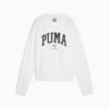 Зображення Puma Світшот PUMA SQUAD Full-Length Crewneck Women #6: Puma White