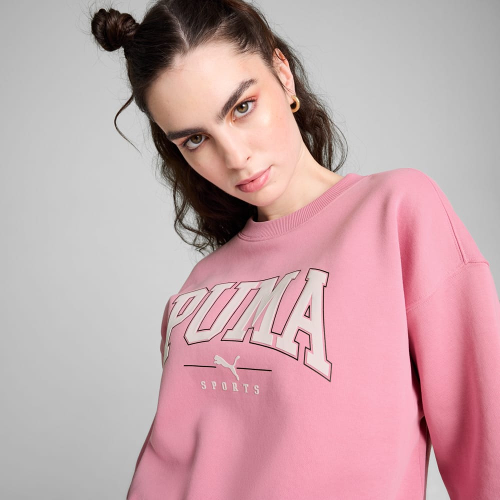 Зображення Puma Світшот PUMA SQUAD Full-Length Crewneck Women #2: Mauved Out