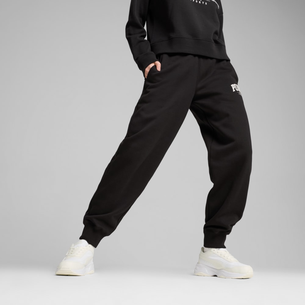 Изображение Puma Брюки PUMA SQUAD Pants Women #1: Puma Black