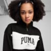 Изображение Puma Лонгслив PUMA SQUAD Quarter-Zip Hoodie Women #5: Puma Black