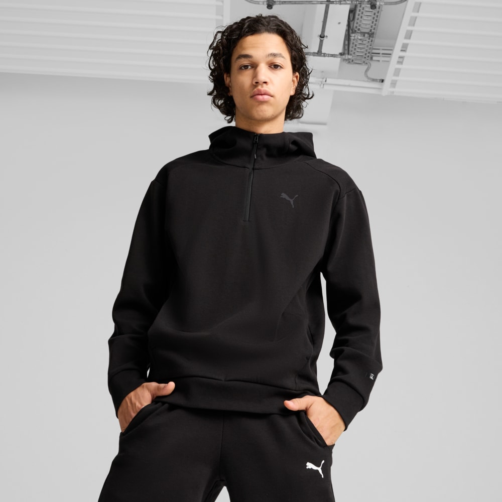 Зображення Puma Худі RAD/CAL Hooded Half-Zip Men #1: Puma Black