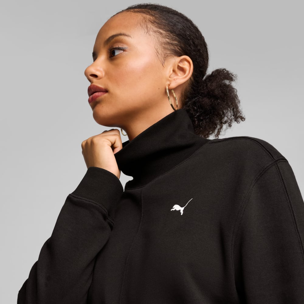 Изображение Puma Водолазка HER High Neck Crew Women #2: Puma Black