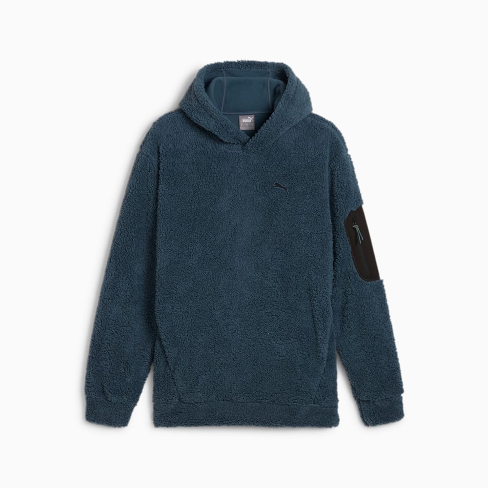Grey puma hoodie mens hot sale