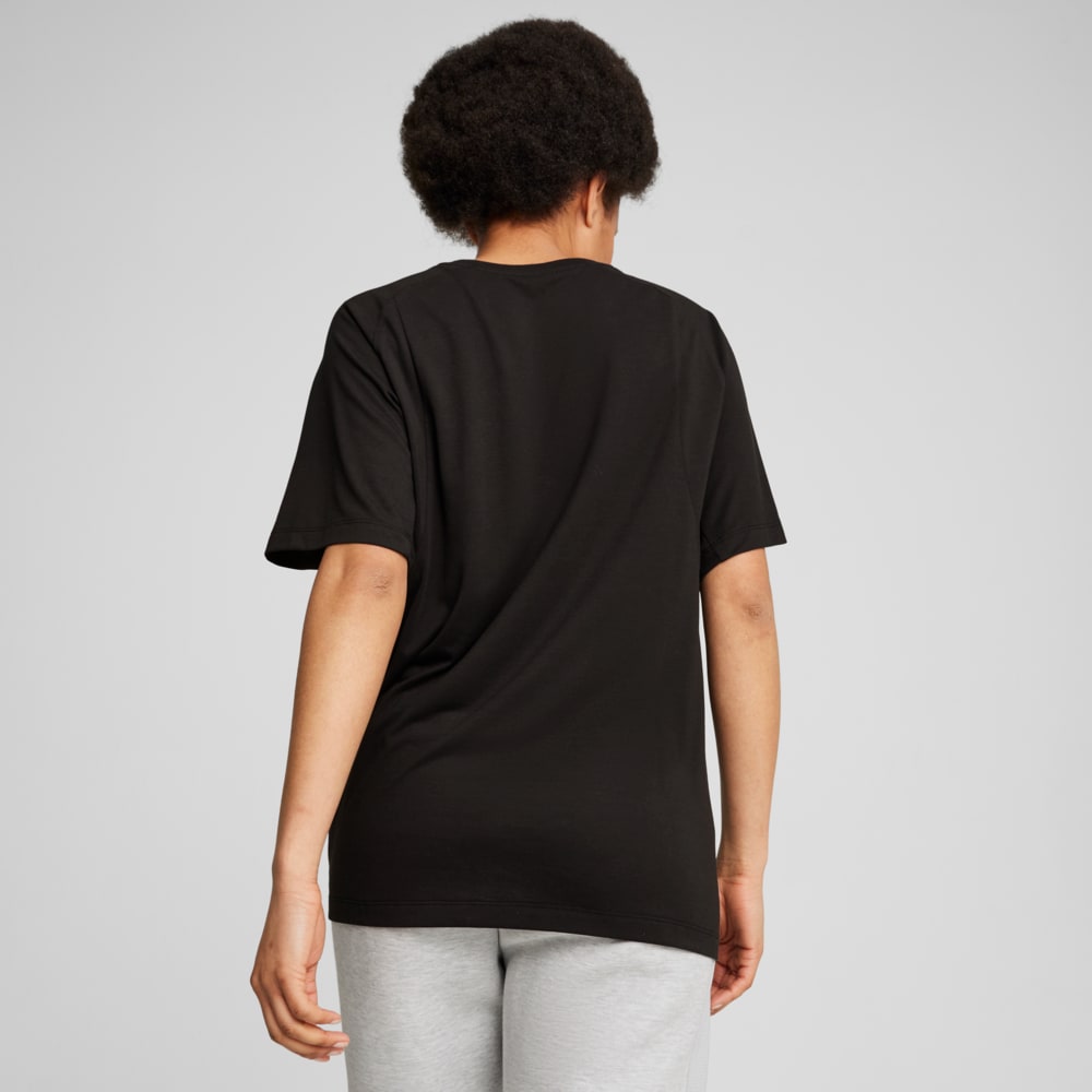 Изображение Puma Футболка EVOSTRIPE Tee Women #2: Puma Black