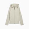 Изображение Puma Кофта EVOSTRIPE Full-Zip Hoodie Women #1: Desert Dust