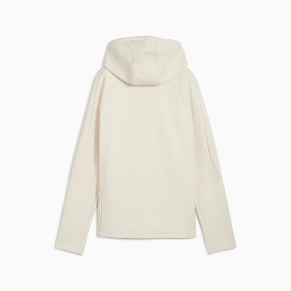 Изображение Puma Худи EVOSTRIPE Full-Zip Hoodie Women #2: Alpine Snow
