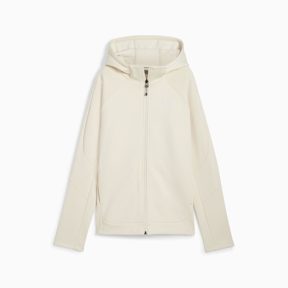 Изображение Puma Худи EVOSTRIPE Full-Zip Hoodie Women #1: Alpine Snow